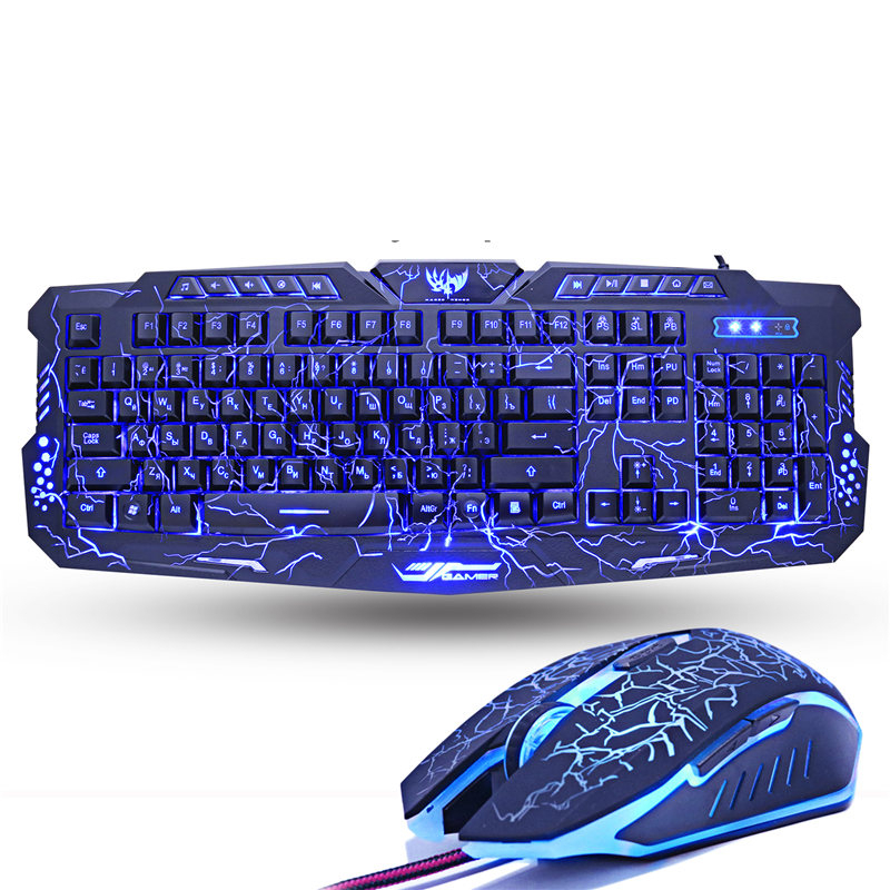 Mechanical Gaming Keyboard Mouse Set