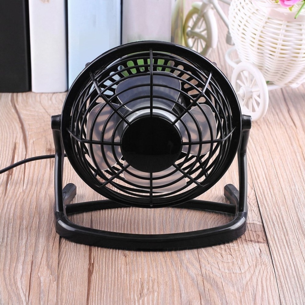 USB Desk Fan 4 Blades Mini Cooler