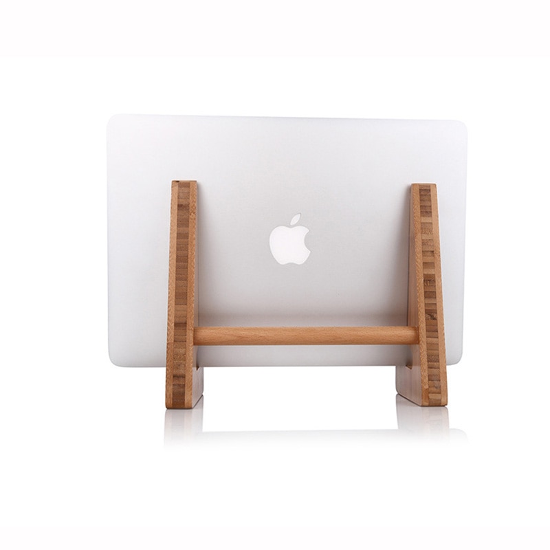 Laptop Riser Cooling Bamboo Stand