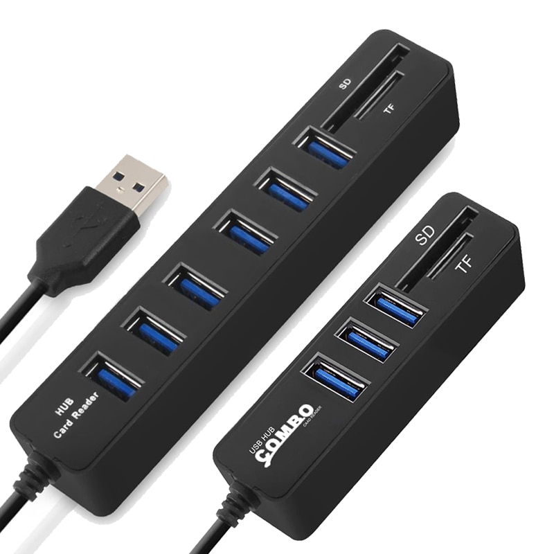 USB Port Hub and Card Reader