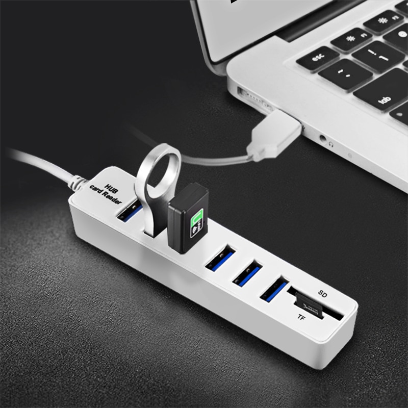 USB Port Hub and Card Reader