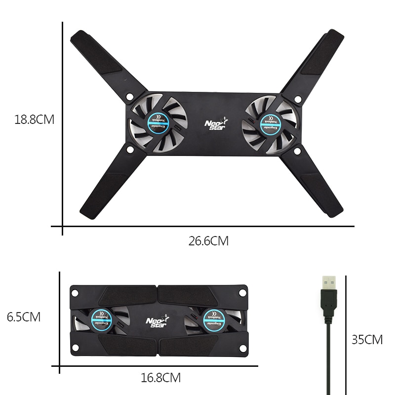 Laptop Cooling Pad with Rotatable Function