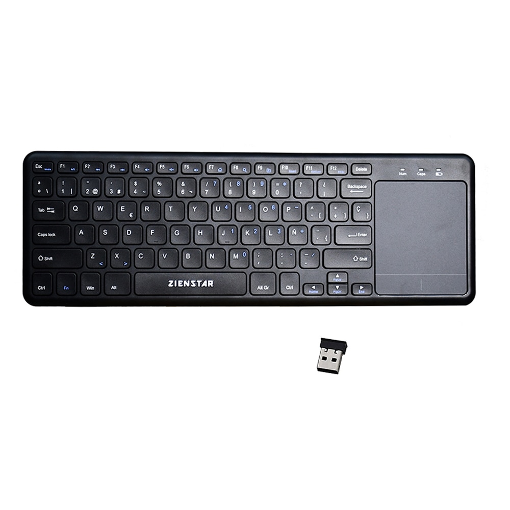 Wireless Keyboard USB Touch Pad