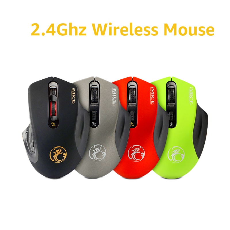 Wireless Mouse Adjustable DPI