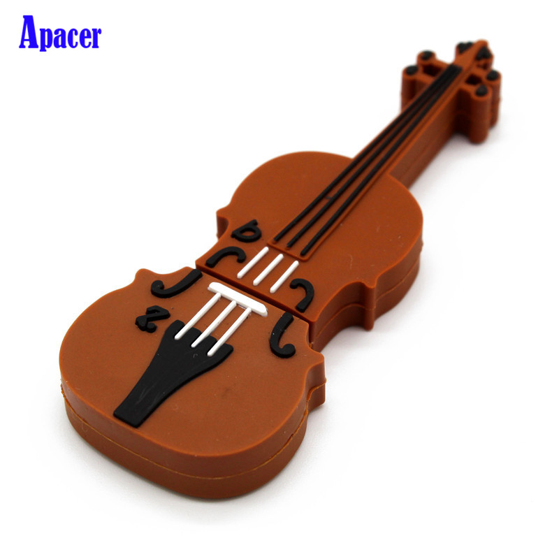 Rubber USB Sticks Musical Instruments