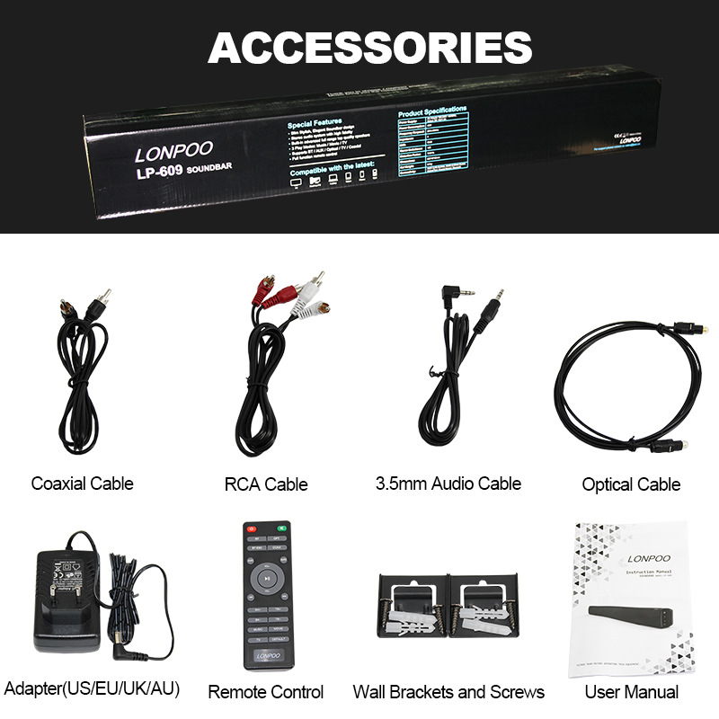 Bluetooth TV Sound Bar