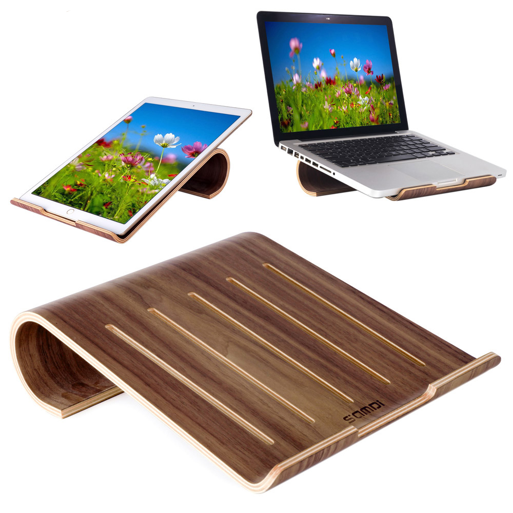 Wooden Lap Desk Tablet Stand