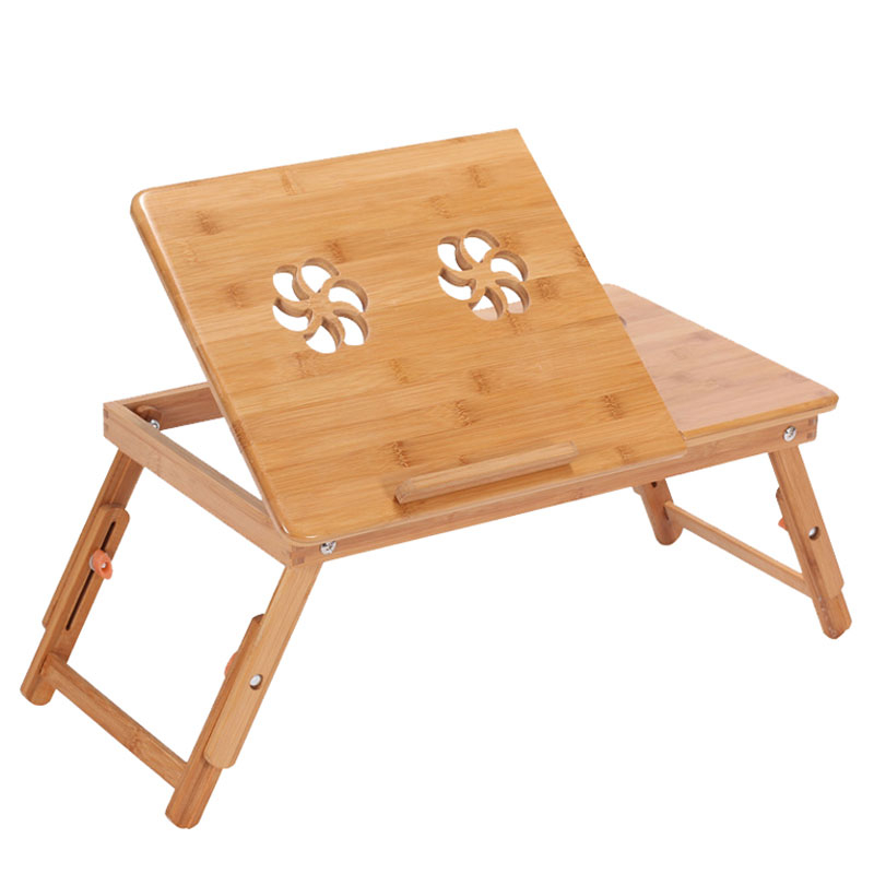 Wooden Bamboo Laptop Table Lap Desk