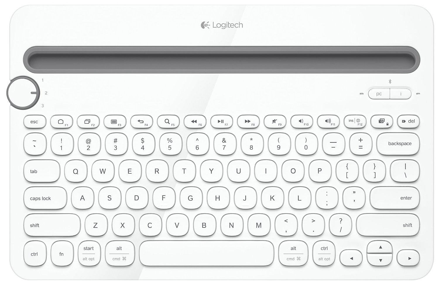 Portable Waterproof Bluetooth Keyboard