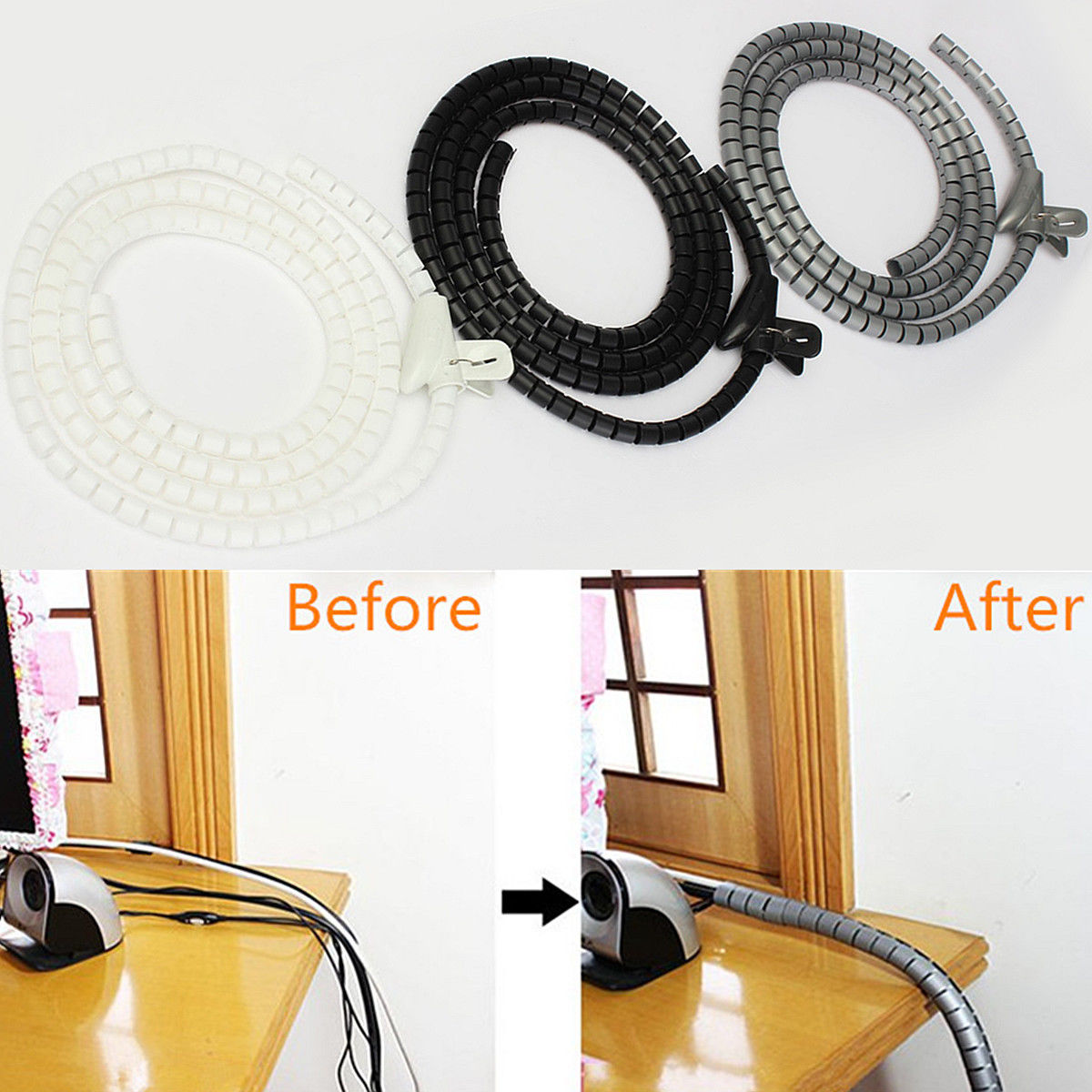 Cable Organizer Cord Holder Wire Hider