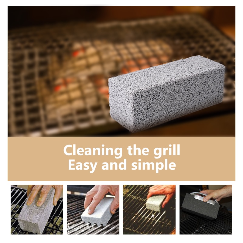 Grill Cleaner Stone Scrubber Brick