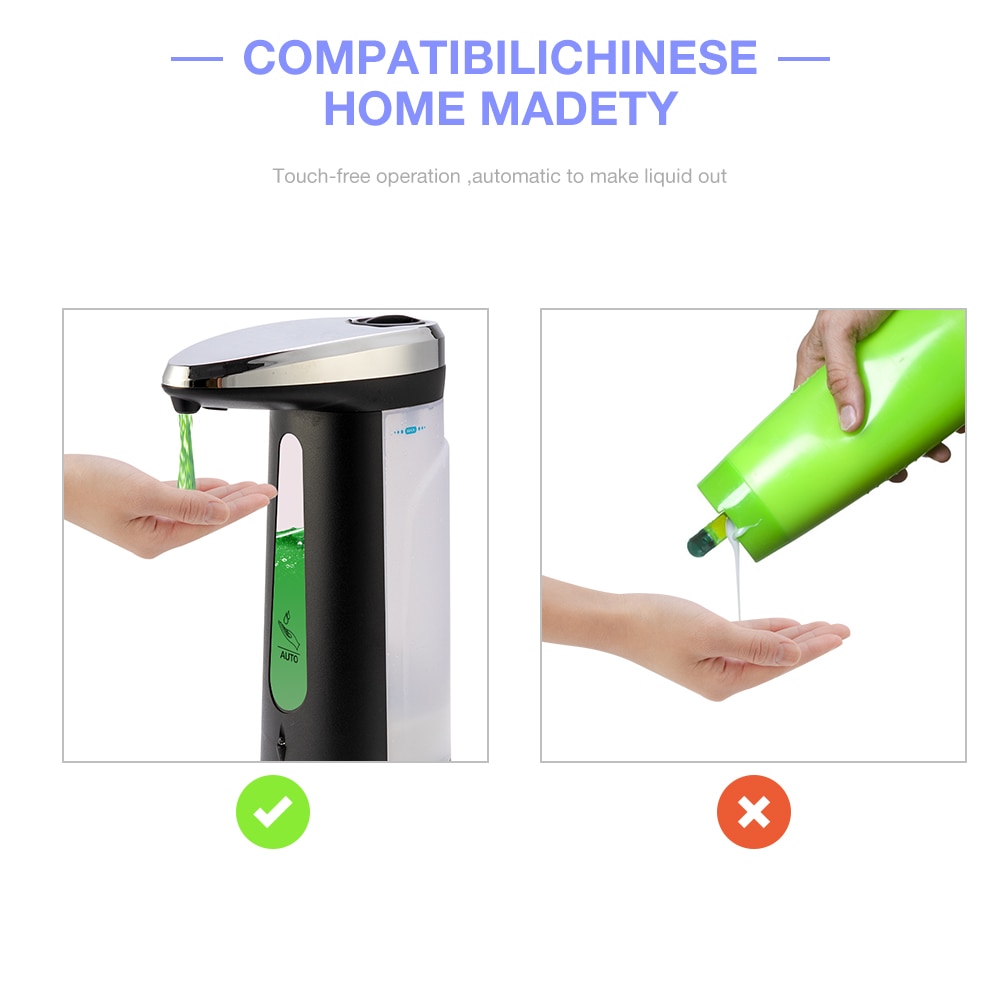 Automatic Liquid Soap Dispenser With Sensor