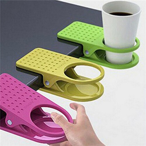 Reusable Drink Clip Desk Extension Holder