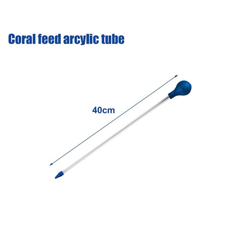 Long Acrylic Coral Feeder Tube