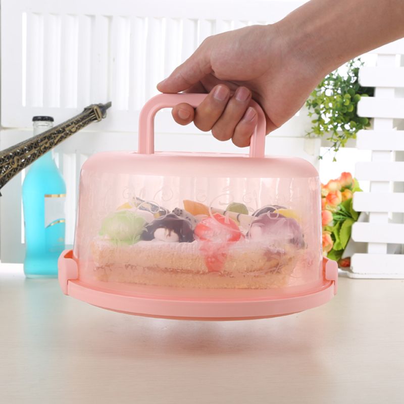 Cake Holder with Lid Dessert Storage Box