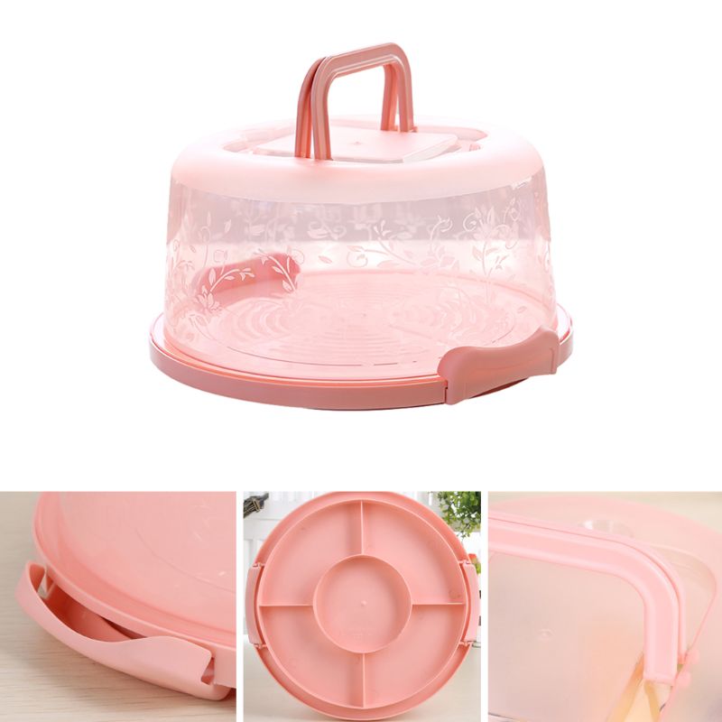 Cake Holder with Lid Dessert Storage Box