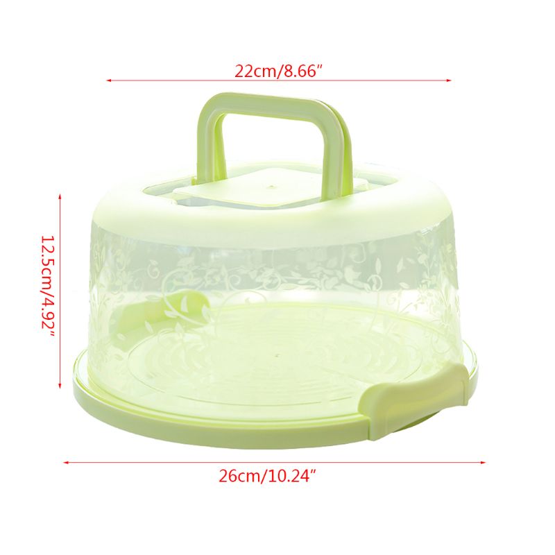 Cake Holder with Lid Dessert Storage Box