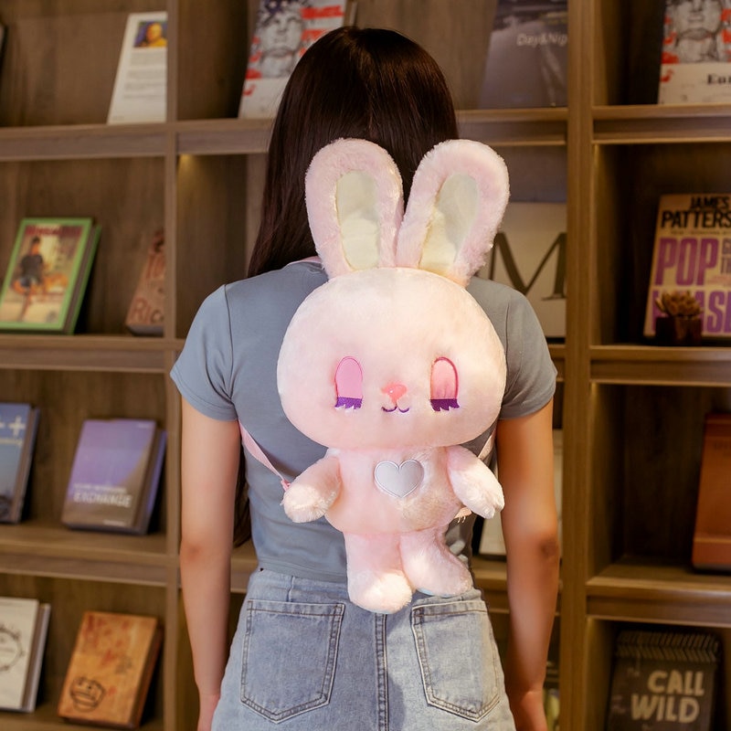 Stuffed Bunny Plush Backpack