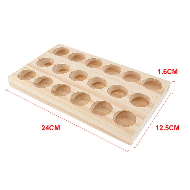 Essential Oil Tray Wooden Holder