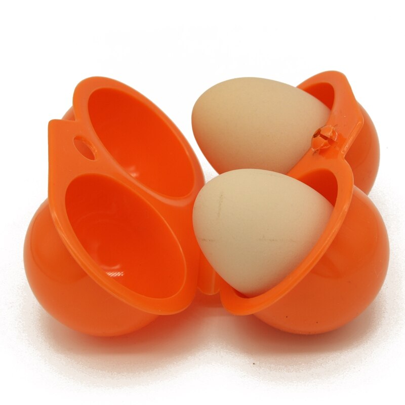 Camping Egg Container Two Slot Box