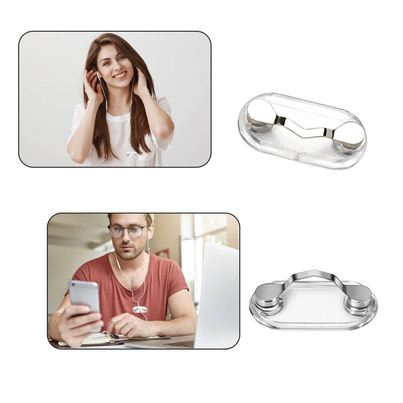 Magnetic Glasses Holder Clothes Clip