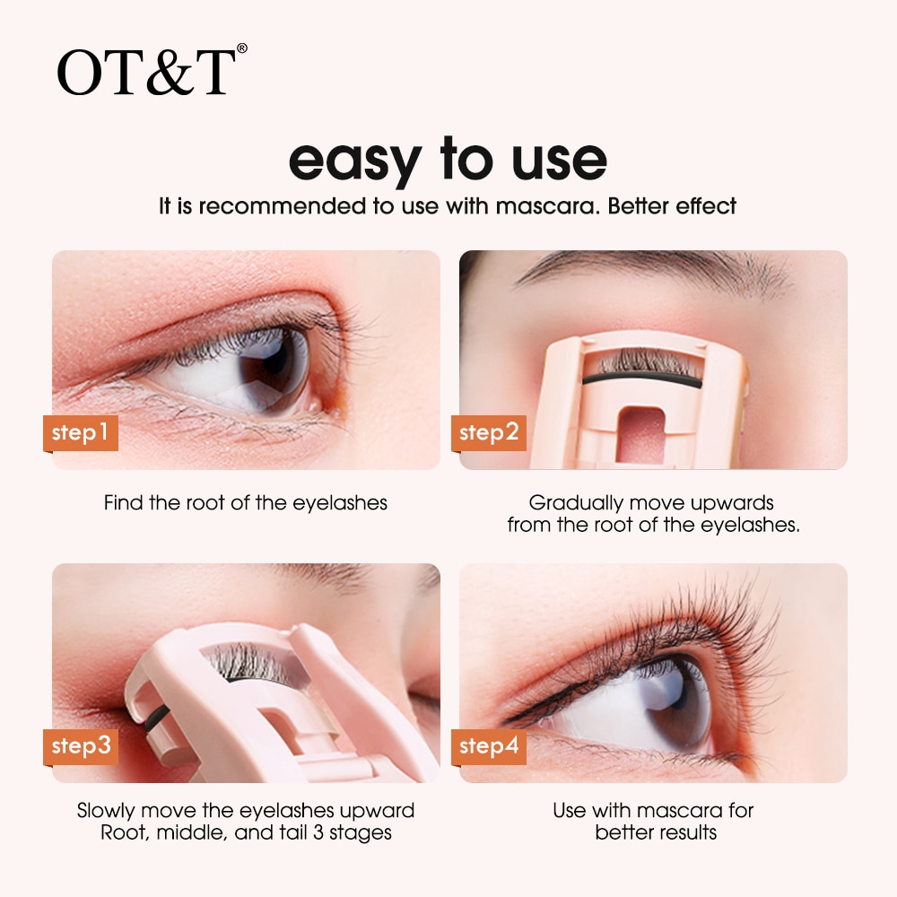 Mini Eyelash Curler Portable Makeup Accessory