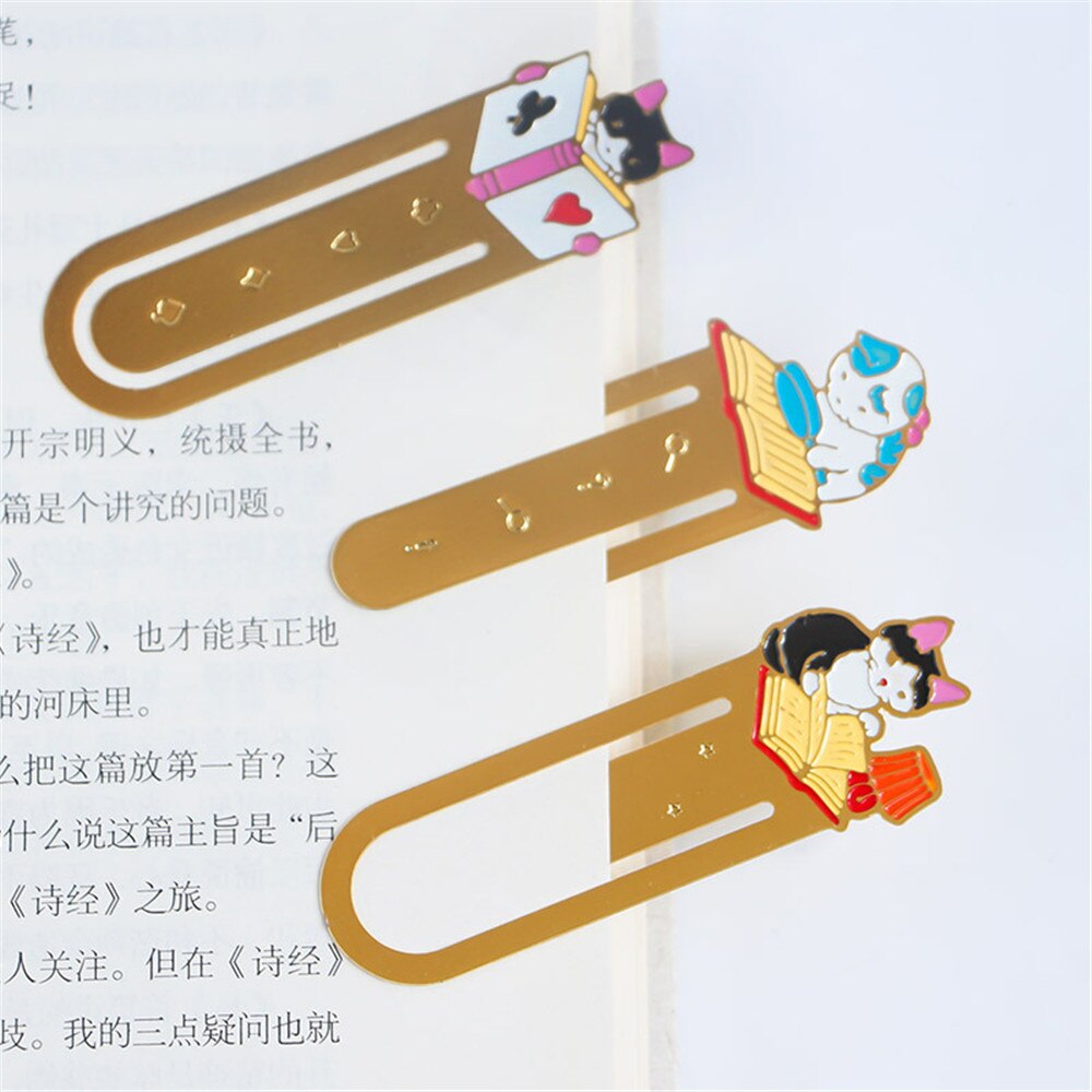 Bookmark Clip Cute Metal Bookmark