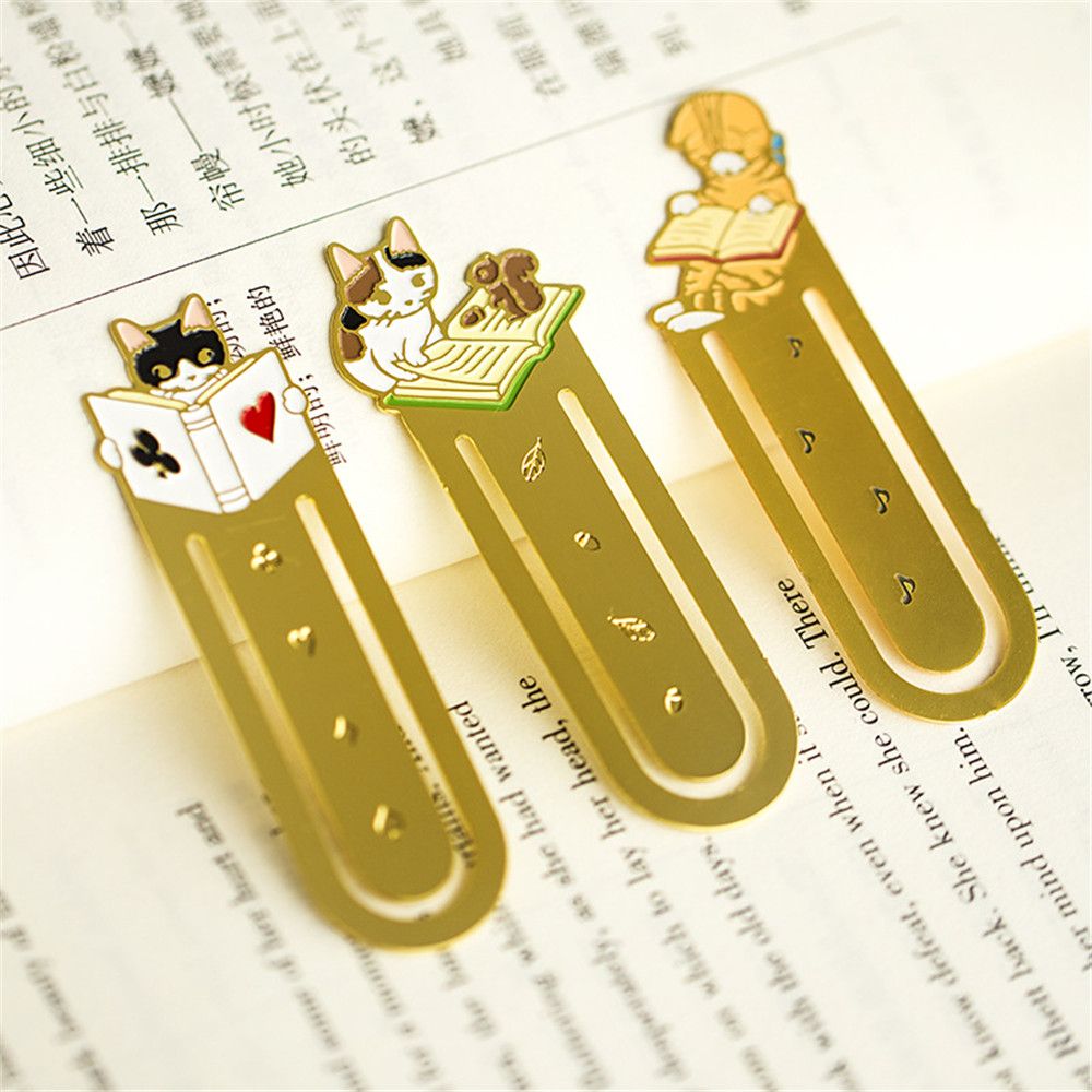 Bookmark Clip Cute Metal Bookmark