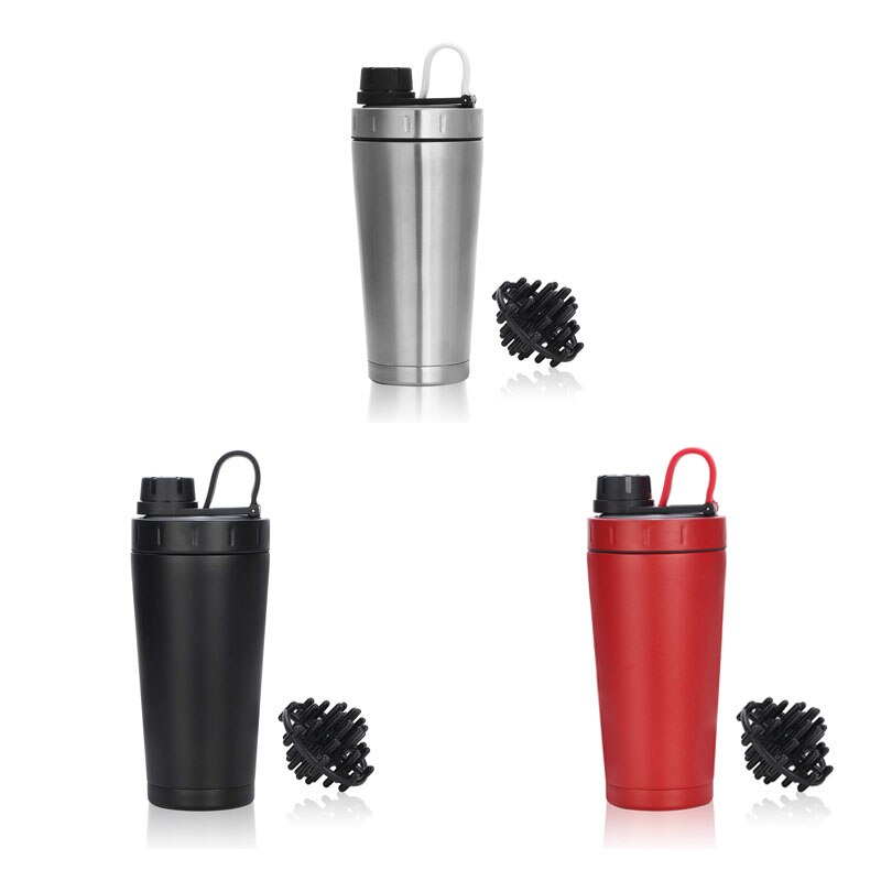 Insulated Shaker Bottle 20oz Protein Shaker