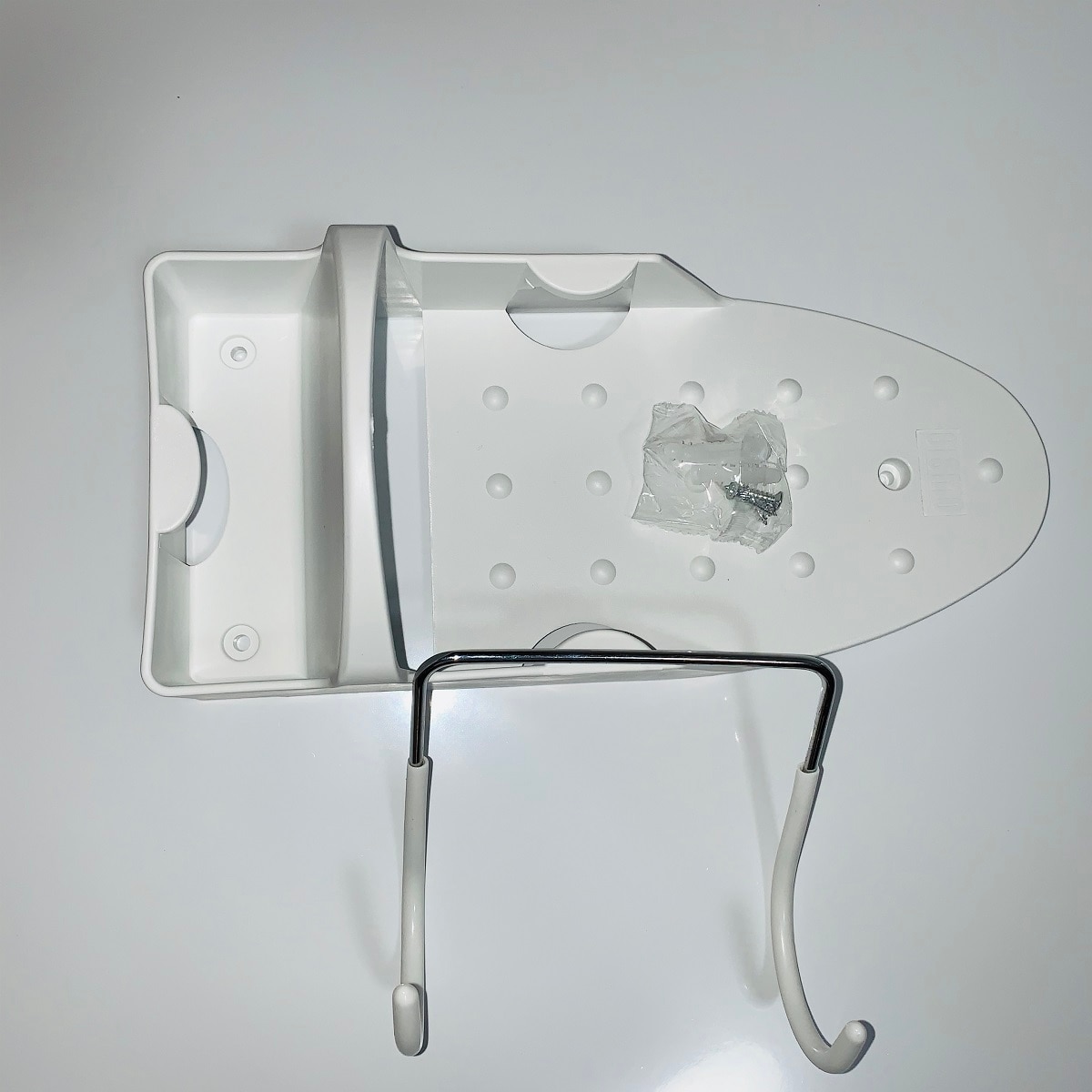 Iron Holder Wall Mount with Hooks