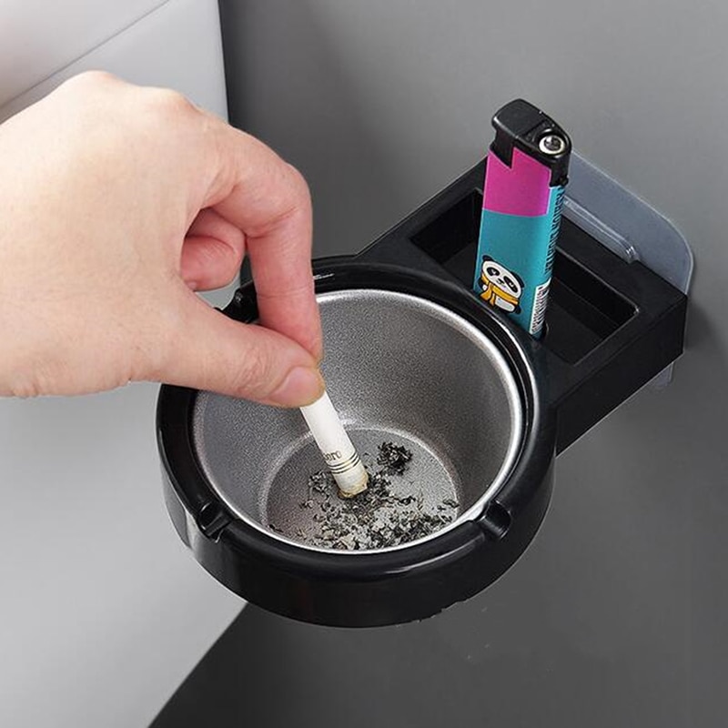 Wall Mount Ashtray Smoking Box