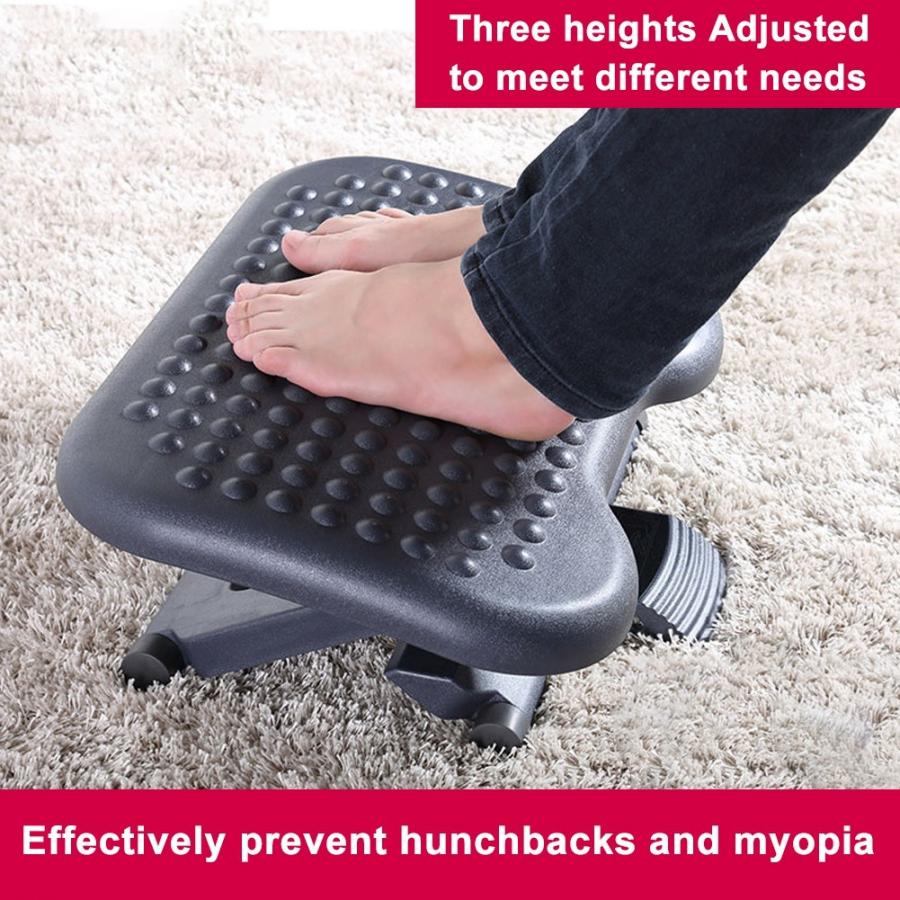 Foot Rest Under Desk Ergonomic Design