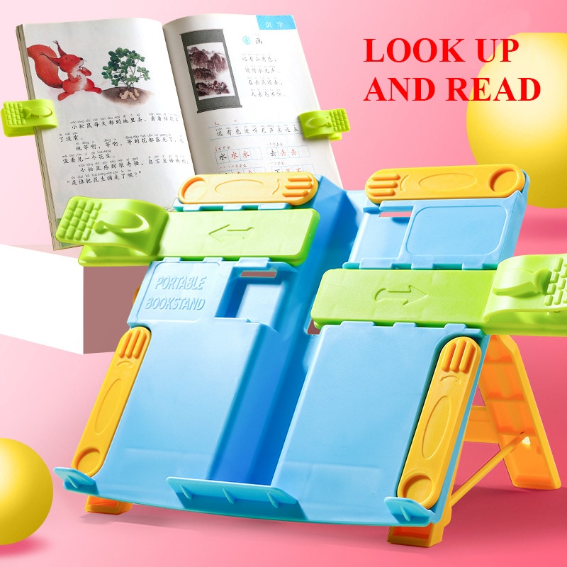 Book Stand For Reading Portable Book Holder