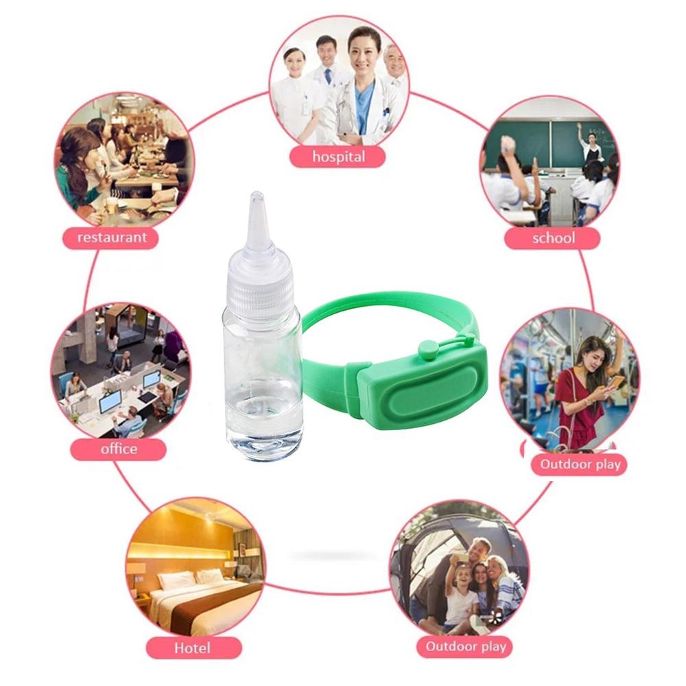 Sanitizer Bracelet Alcohol Dispenser Wristband