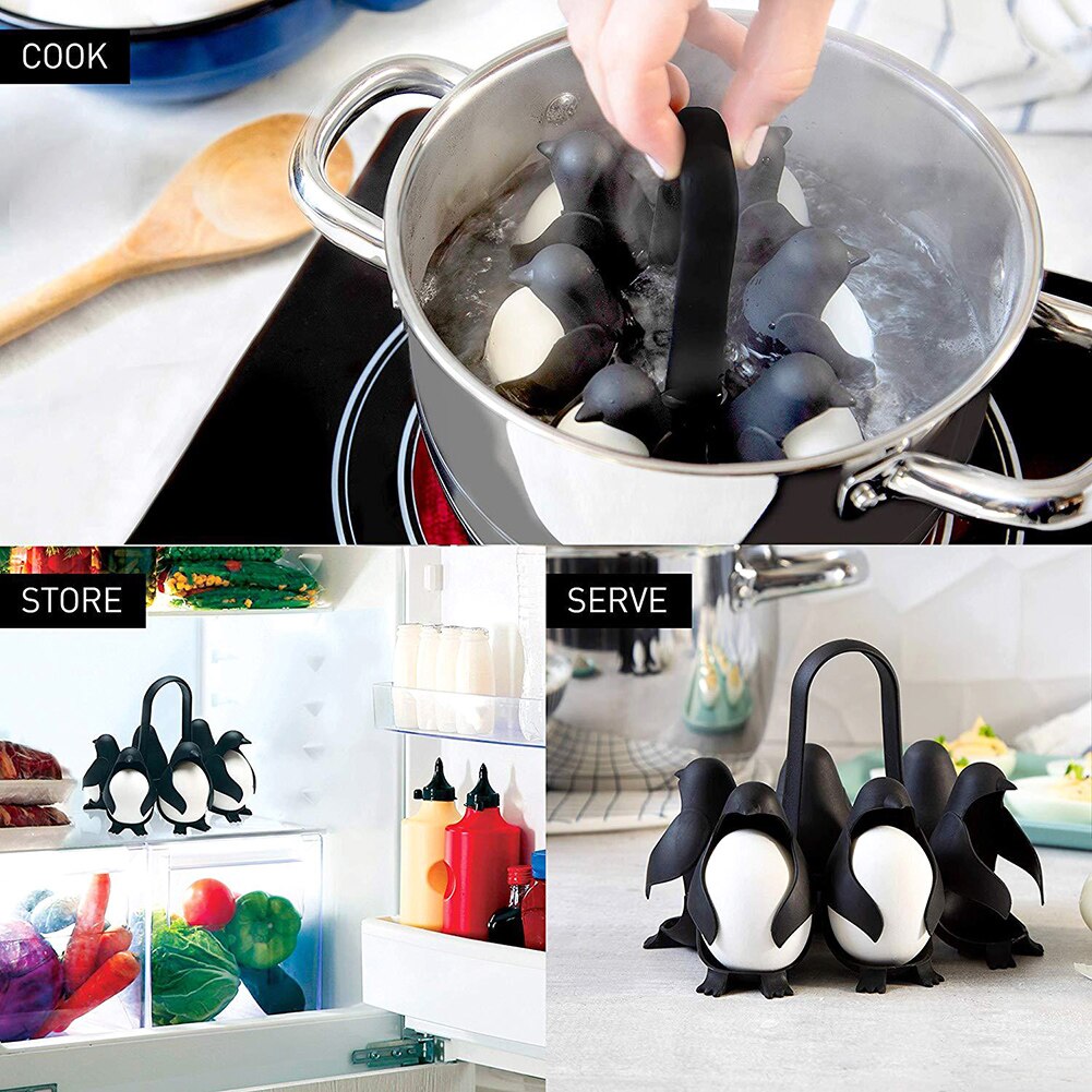 Penguin Egg Holder Boiling Tool