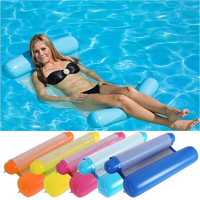 Floating Pool Chair Inflatable Lounger Chair