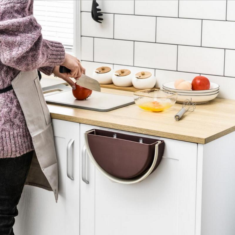 Hanging Trash Can Collapsible Bin