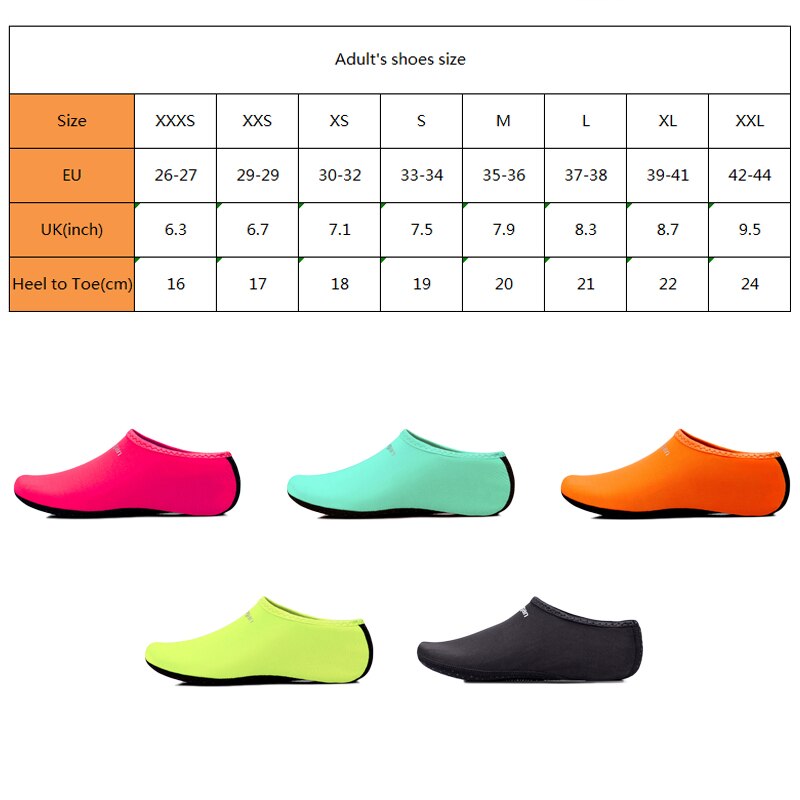 Swimming Water Shoes Unisex Footwear