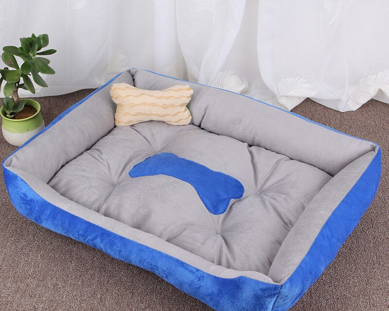 Washable Dog Bed Non-Slip Cushion