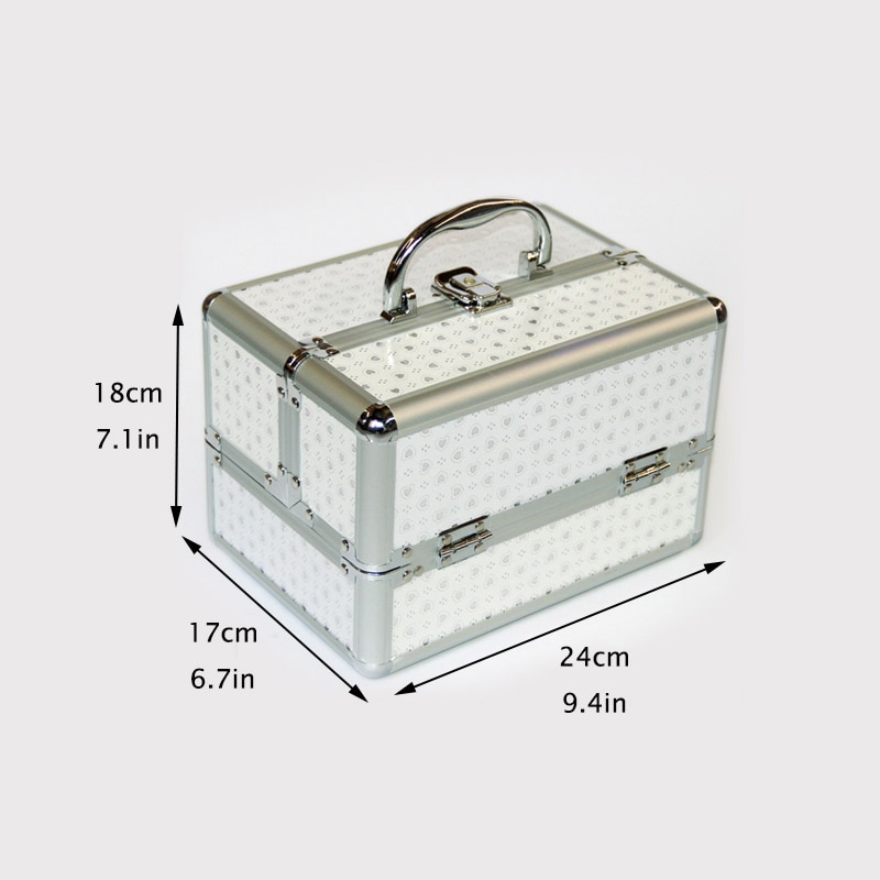 Travel Vanity Case Cosmetic Organizer