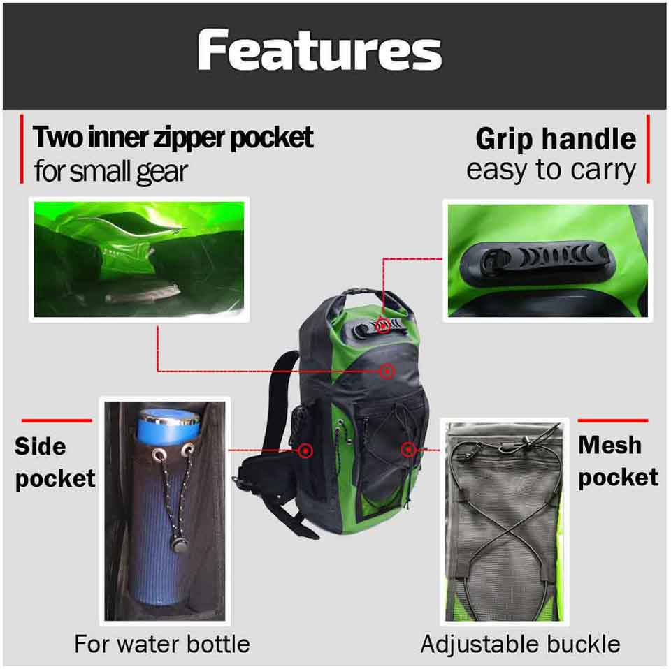 Swim Backpack Waterproof Bag