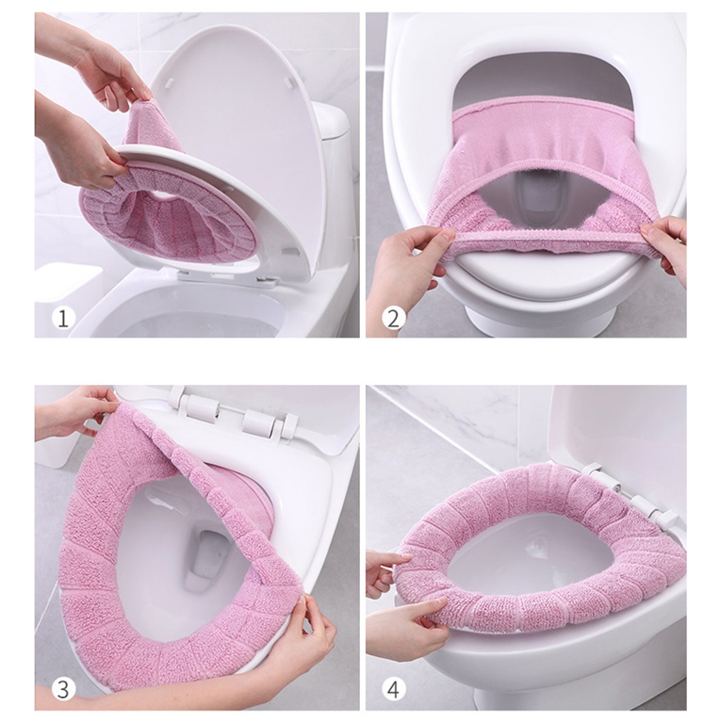 Toilet Cover Thick Seat Cushion