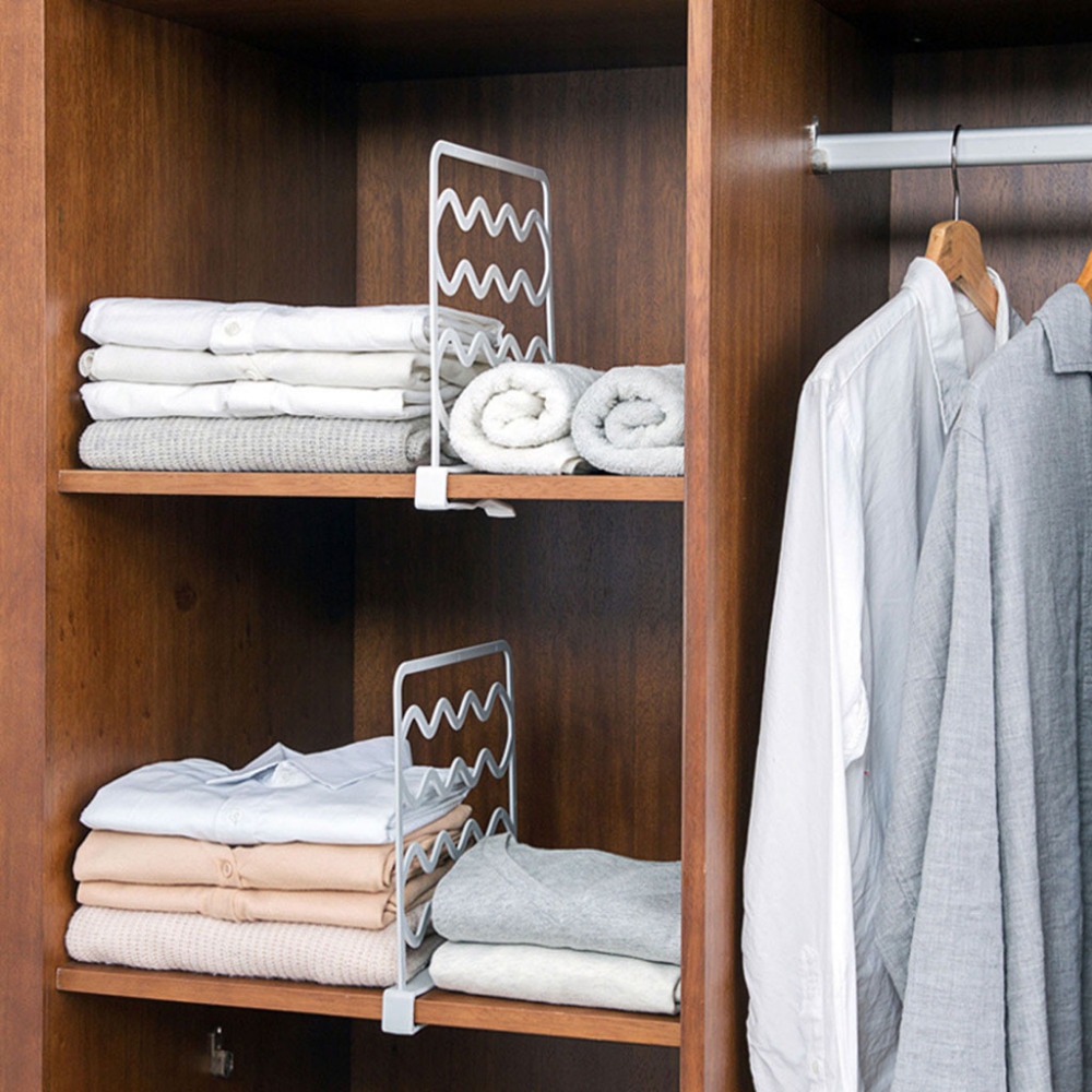 Closet Divider Shelf Partition Organizer