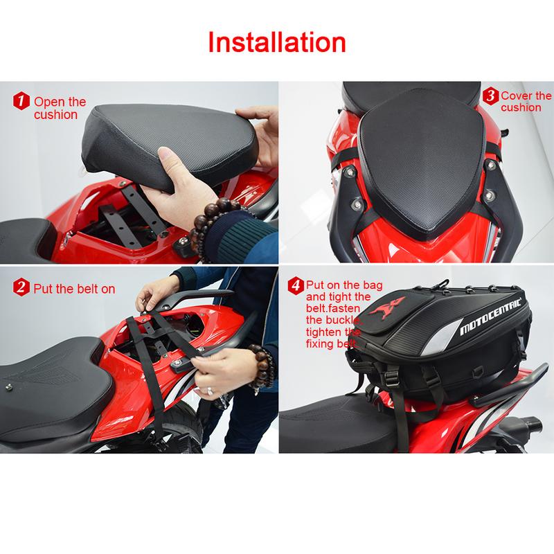 Motorcycle Tail Bag Waterproof Bag