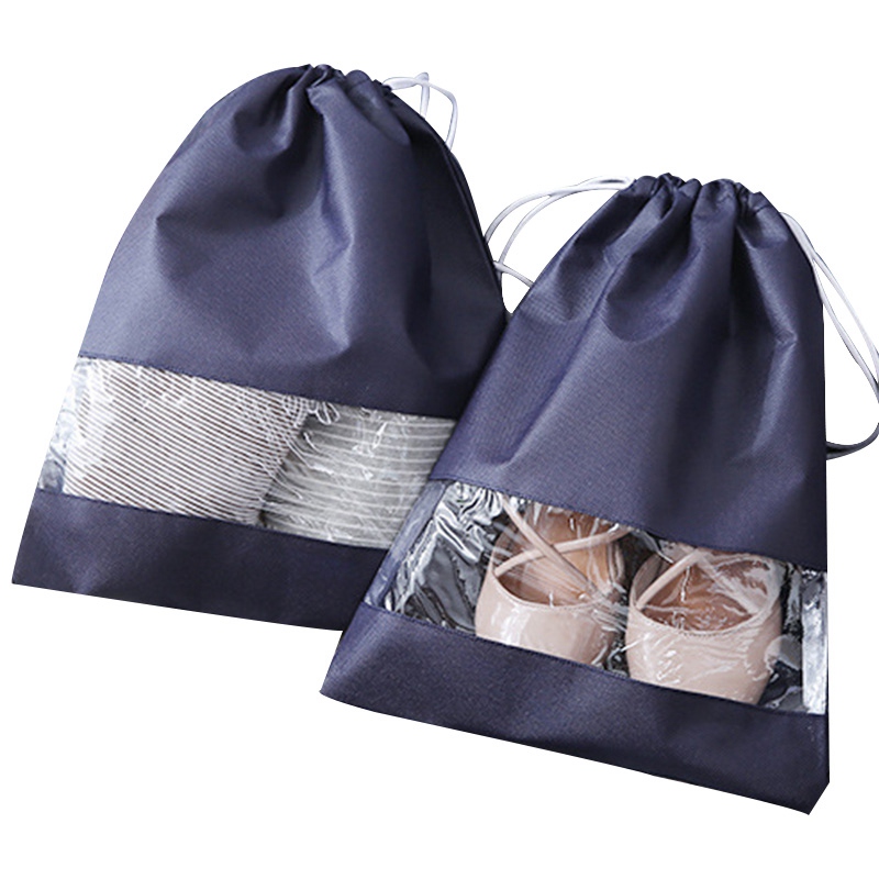 Shoe Travel Bag Drawstring Organizer