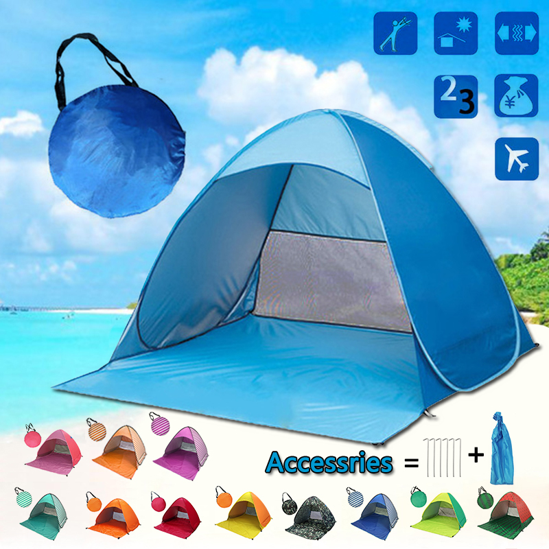 Pop Up Beach Tent Ultralight Sun Shade