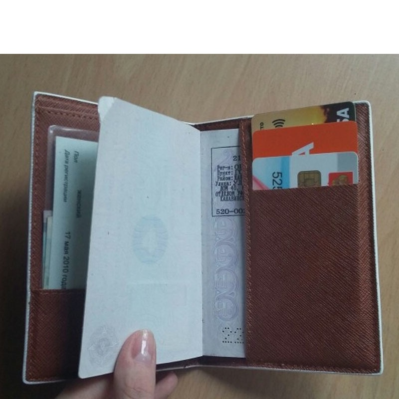 Passport Case Cute Leather Cover