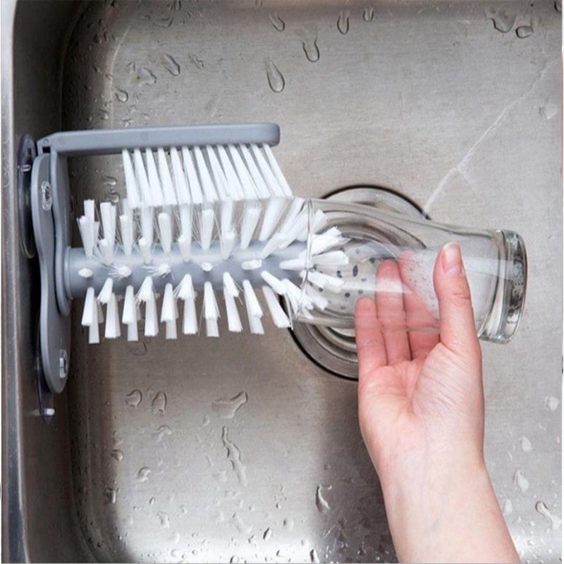 Bottle Cleaning Brush Glass Cleaner