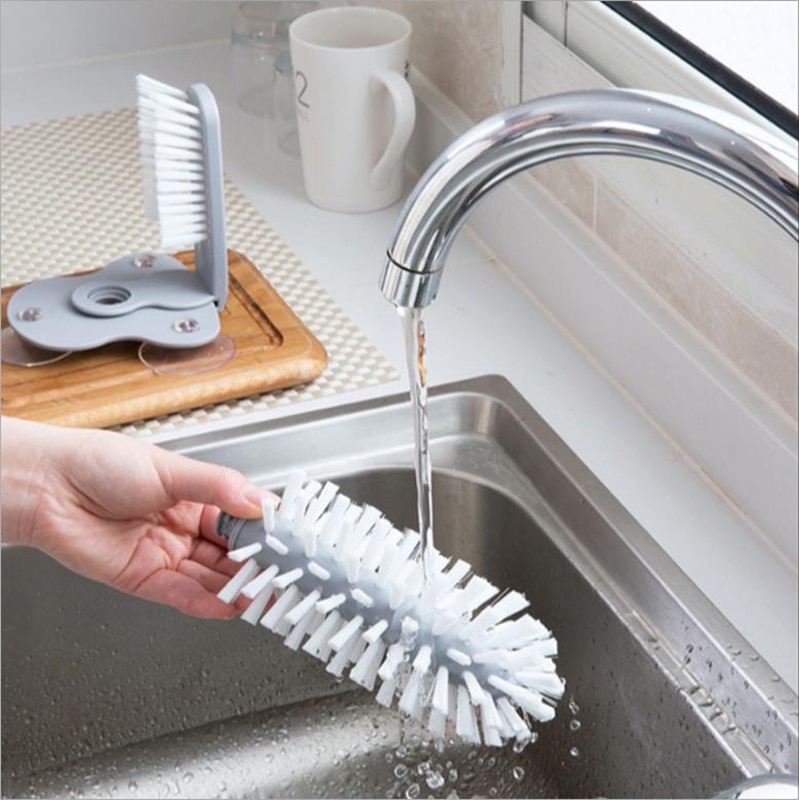 Bottle Cleaning Brush Glass Cleaner