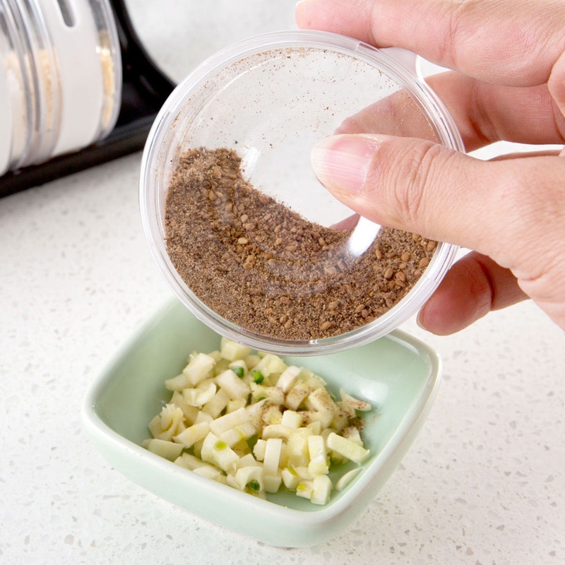 Spice Container Seasoning Transparent Box